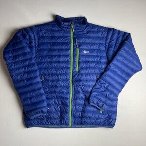 Rab Microlight Down Puffer Jacket Mens XL (US) Pertex Microlight (*Read, zipper)